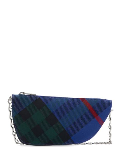 Burberry Shield check-pattern mini bag Women