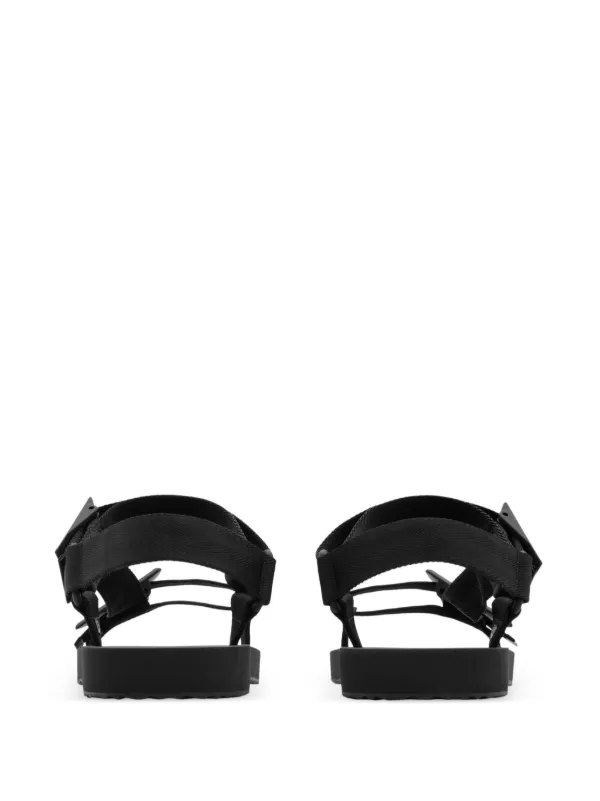 Burberry Trek logo-debossed Sandals | Black | FARFETCH Burberry Trek logo-debossed Sandals | Black | FARFETCH