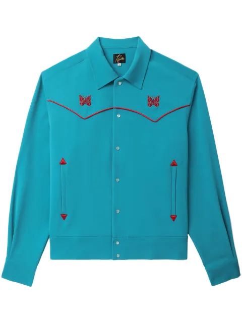 Needles chamarra Cowboy con mariposa bordada