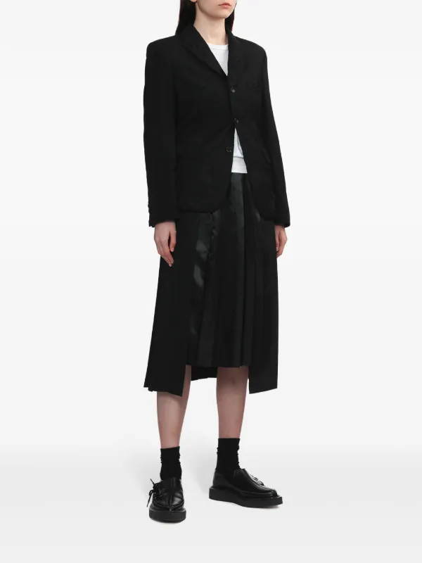 Black Comme Des Garçons プリーツ スカート - Farfetch 