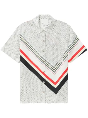 3.1 Phillip Lim Liberty Silk Shirt | White | FARFETCH