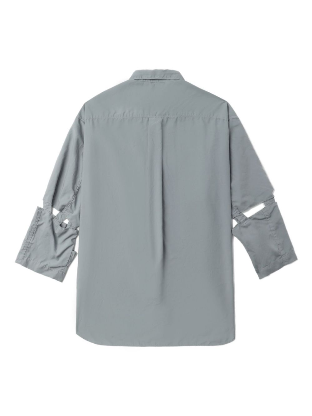 Black Comme Des Garcons cut-out wide-sleeve shirt Men