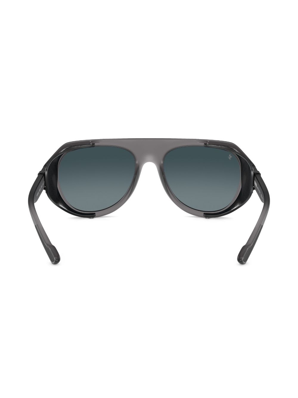 Shop Ferrari Matte Sunglasses In Grey