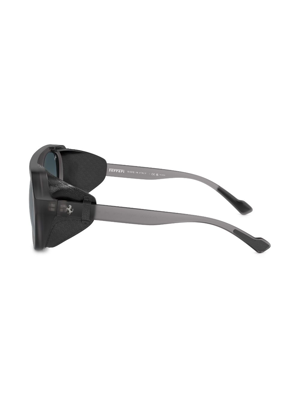 Shop Ferrari Matte Sunglasses In Grey