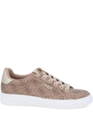 Guess Beckie Sneakers Guess Trainers Women Buty Fl5bek Fal12 White Beckie Trainers Guess White Trainers Womens Low Sneakers  GUESS