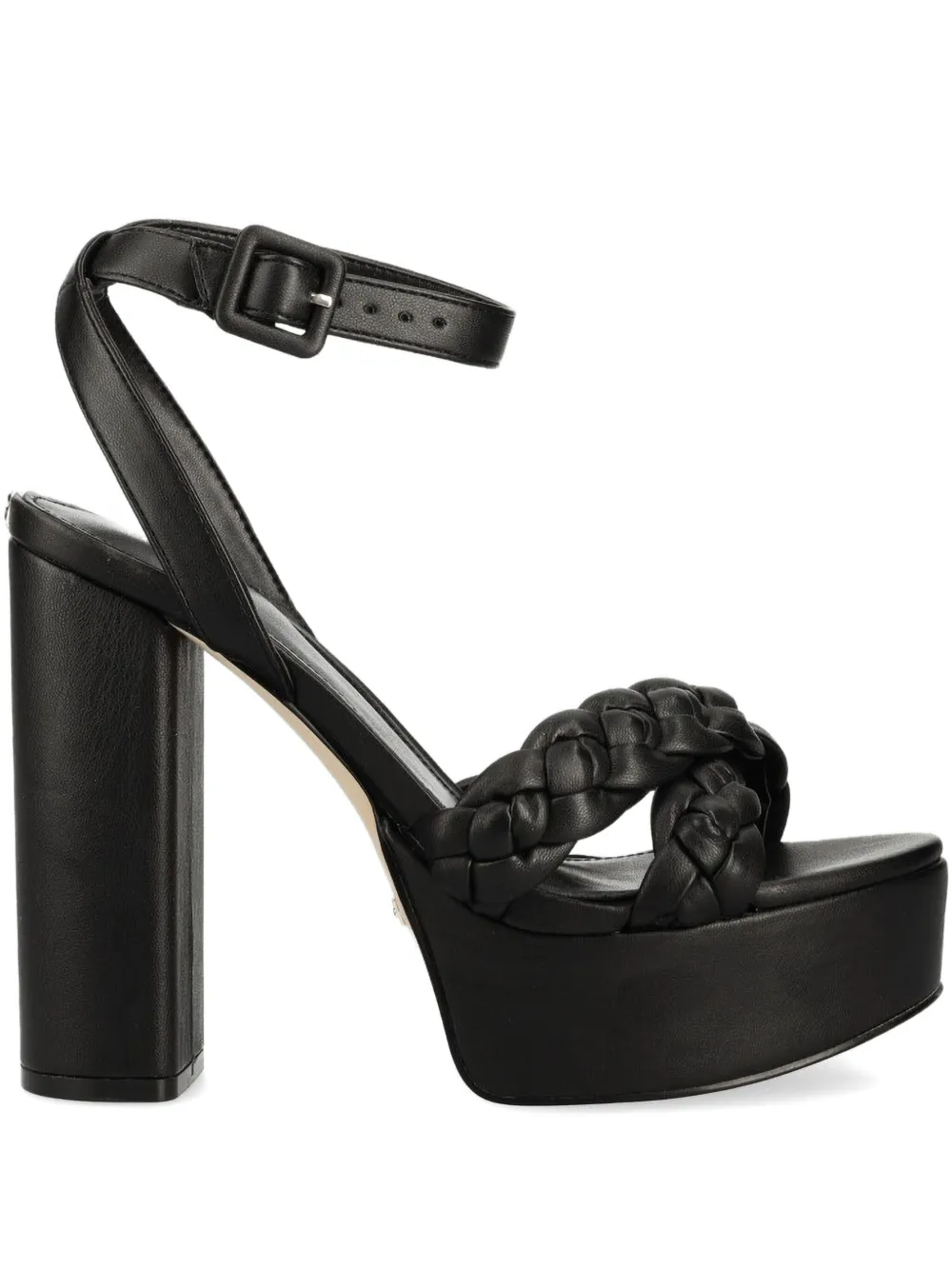 GUESS USA leather platform sandals Black