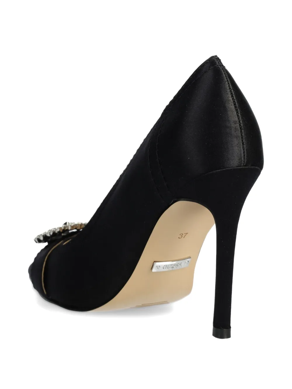 GUESS USA 100mm leather pumps Black