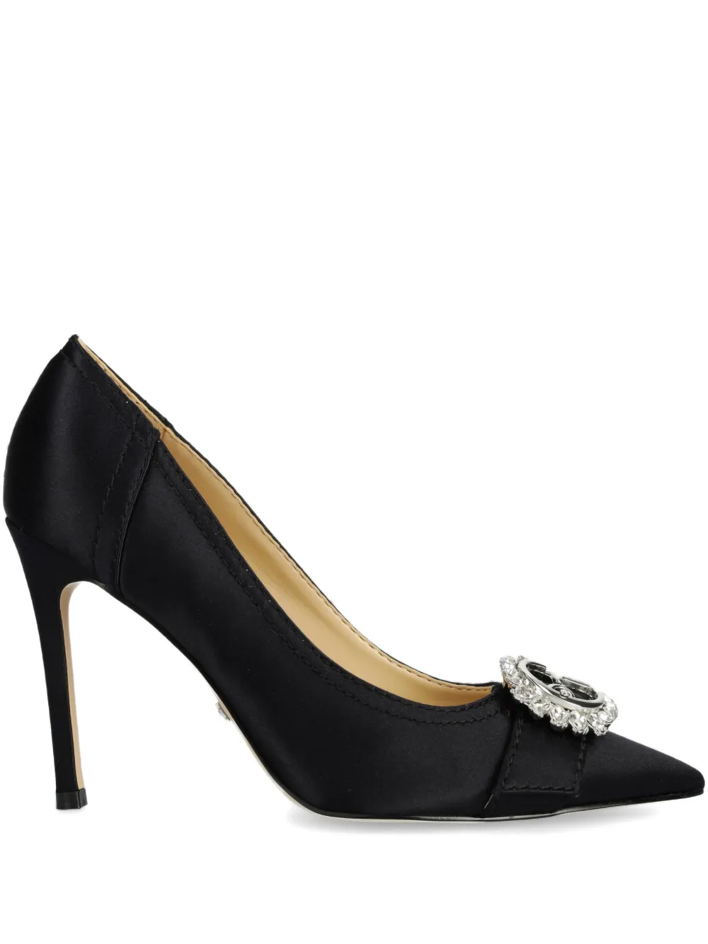 GUESS USA 100mm leather pumps Black