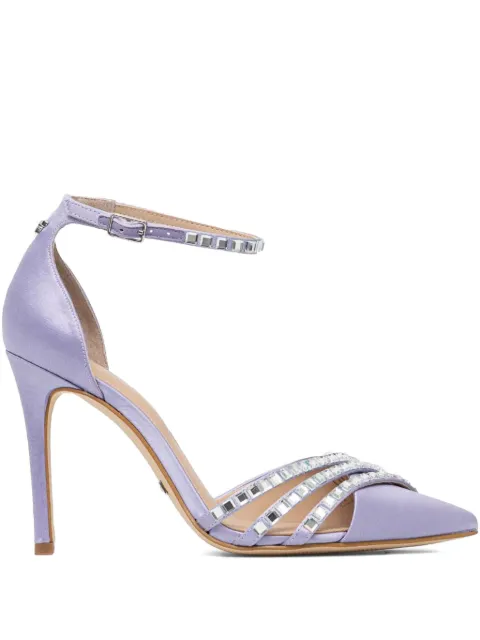 GUESS USA 105mm beaded pointed-toe pumps 