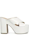 GUESS USA platform mules - White