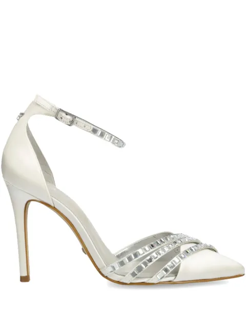 GUESS USA 105mm beaded pointed-toe pumps 
