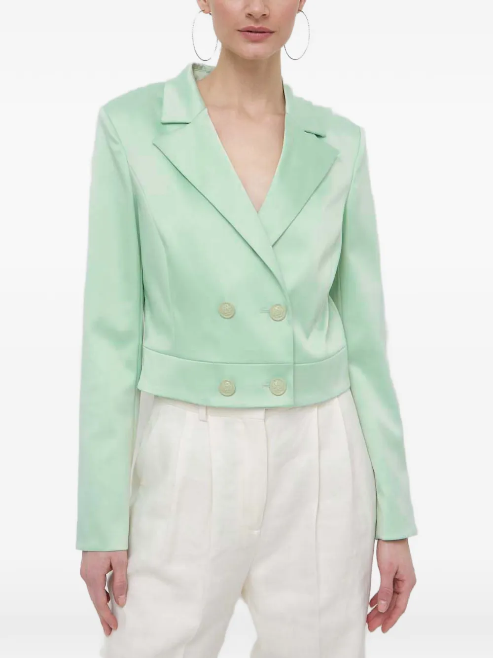 GUESS USA chamarra con doble botonadura | verde | Image 1