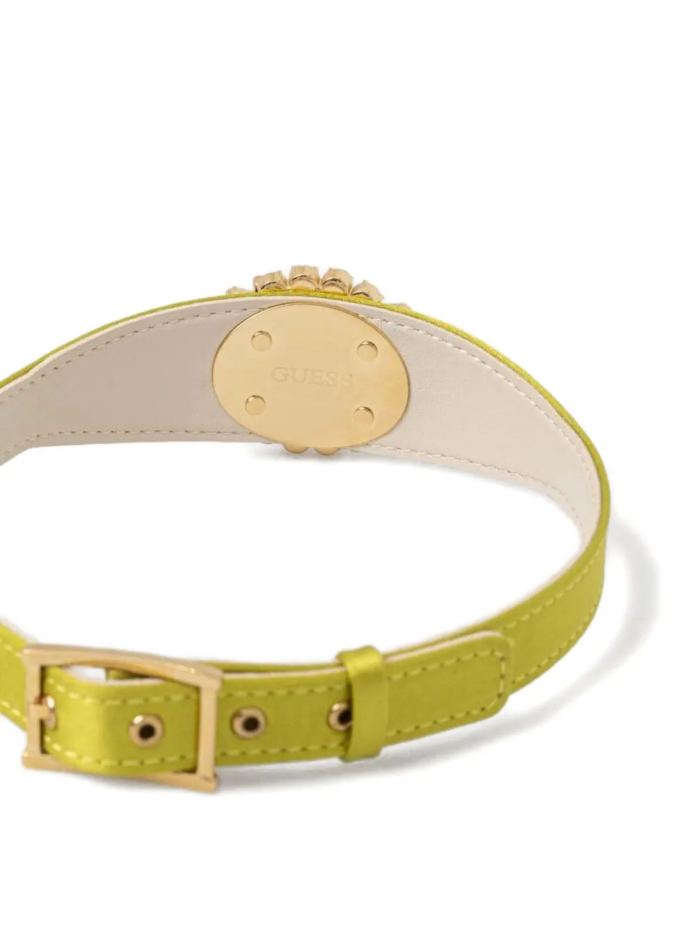 GUESS USA Halsketting met logoplakkaat - Groen