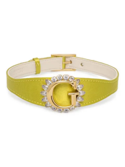 GUESS USA logo-plaque necklace 