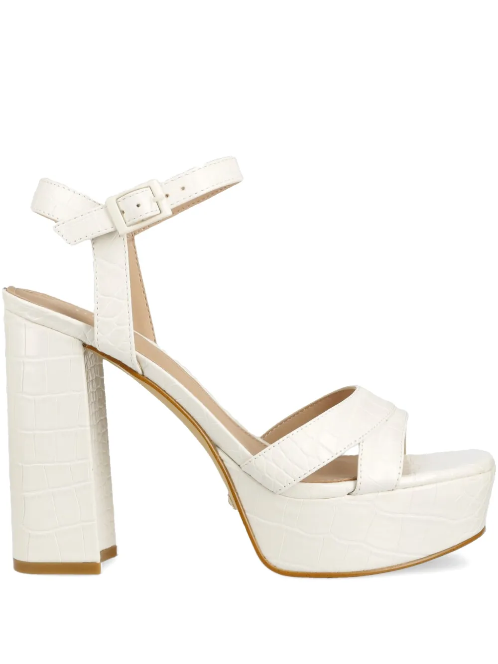 GUESS USA 125mm Zelina sandals White