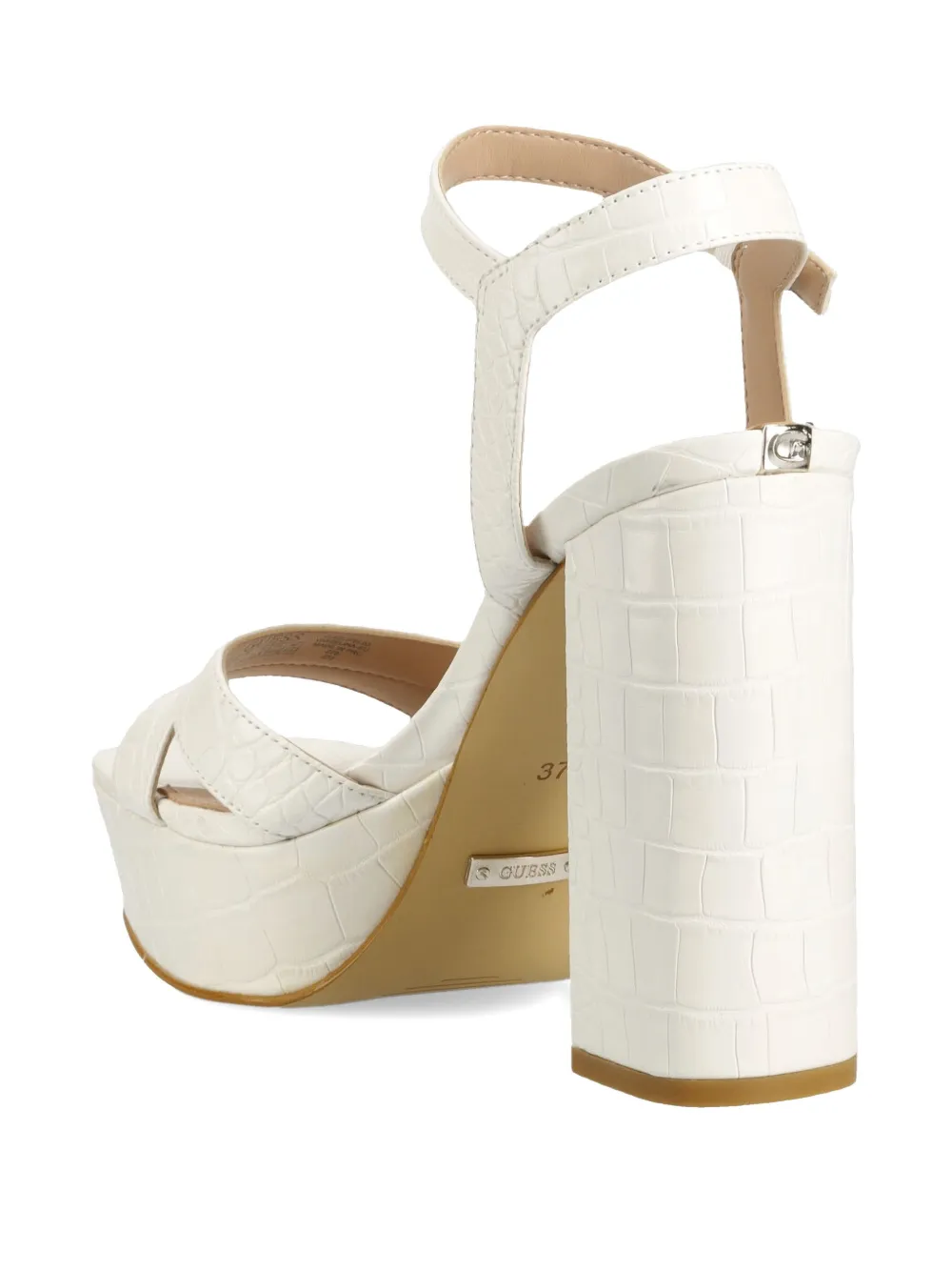 GUESS USA 125mm Zelina sandals White