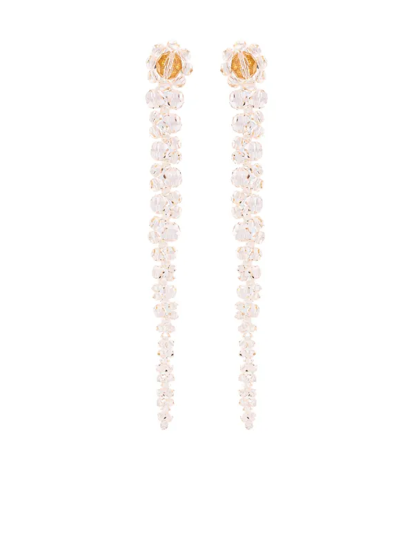 Simone Rocha クリスタル ピアス | ピンク | FARFETCH JP