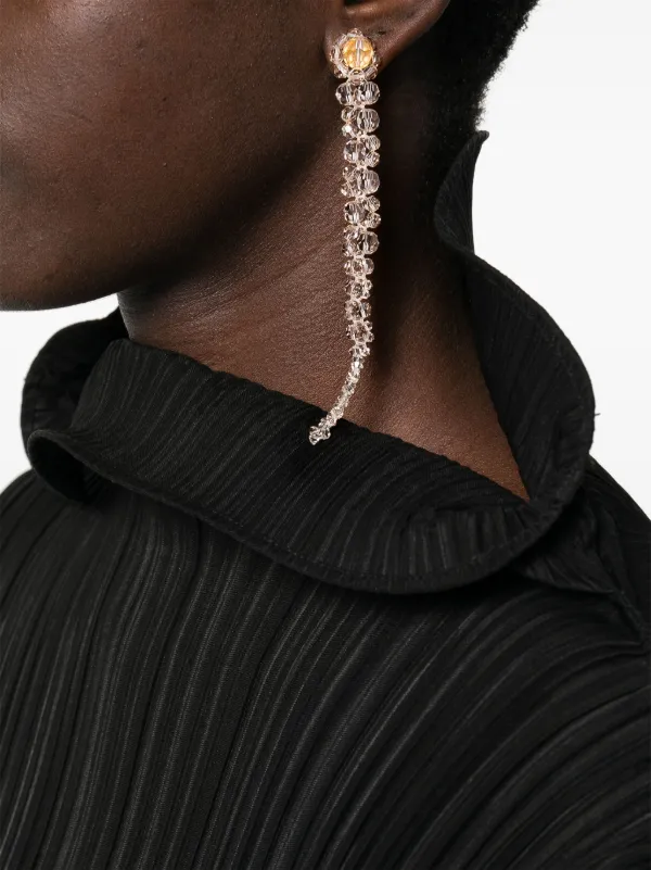 Simone Rocha クリスタル ピアス | ピンク | FARFETCH JP