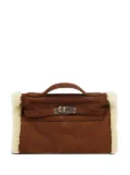 Hermès Pre-Owned 2007 Pochette Kelly clutch bag - Brown