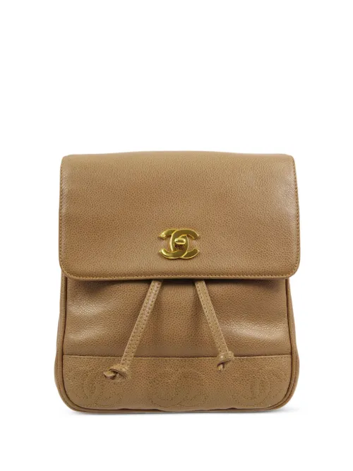 Sac à dos Triple CC (1997) - CHANEL Pre-Owned - Modalova