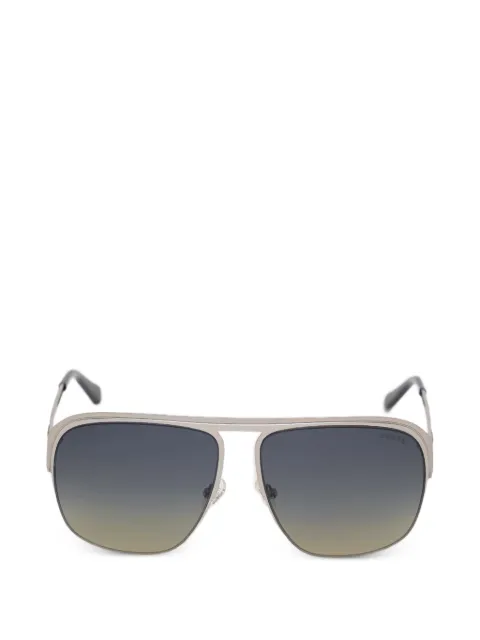 GUESS EYEWEAR browline-frame sunglasses