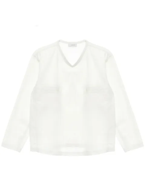 LEMAIRE playera con cuello en V