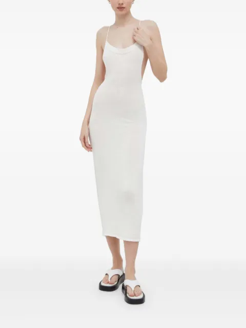 ALOHAS open-back midi dress