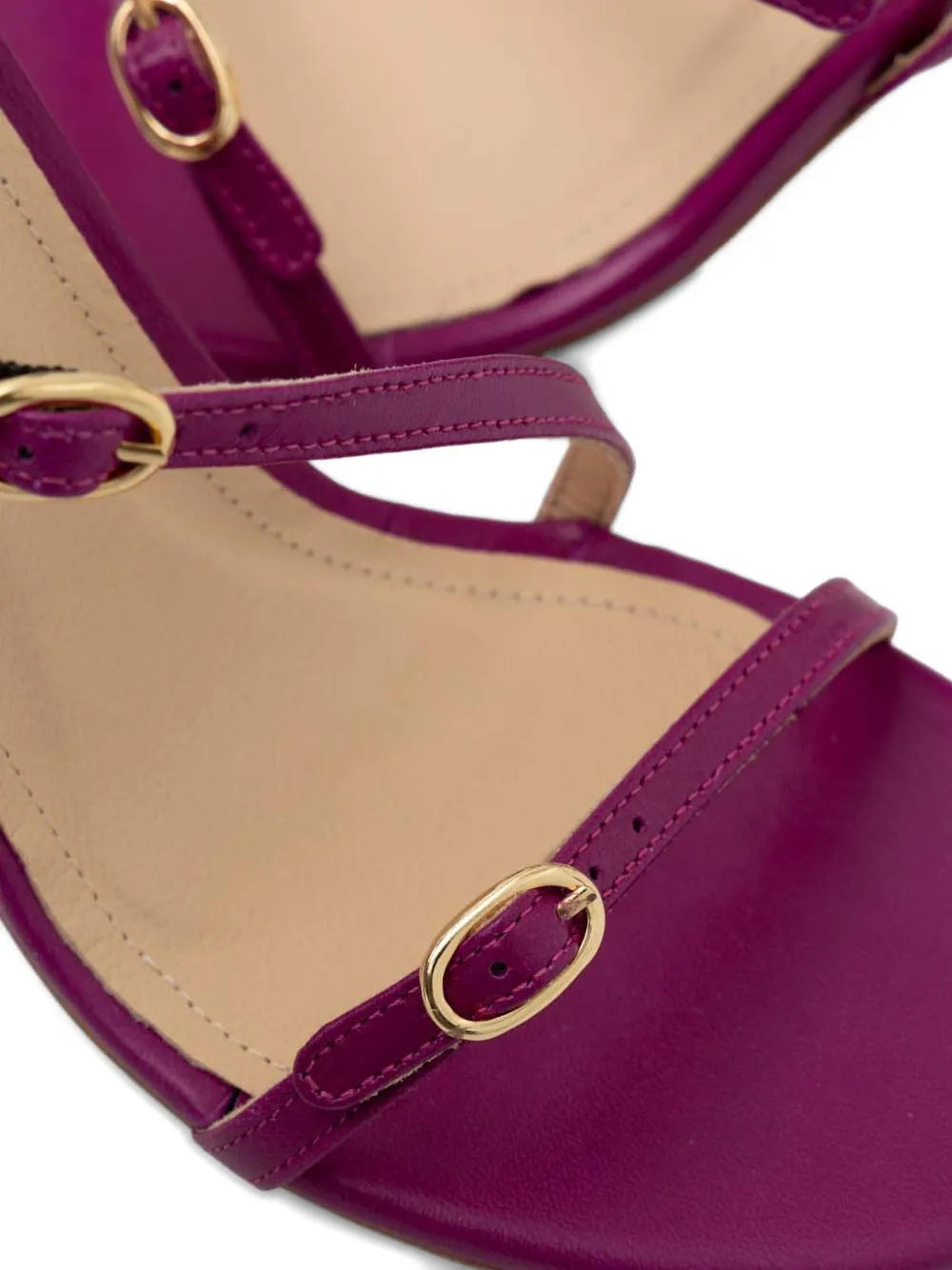 ALOHAS 105 mm stiletto sandalen met enkelbandjes Paars