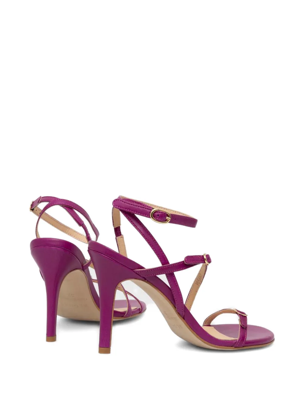 ALOHAS 105 mm stiletto sandalen met enkelbandjes Paars