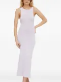ALOHAS open-back midi dress - Purple