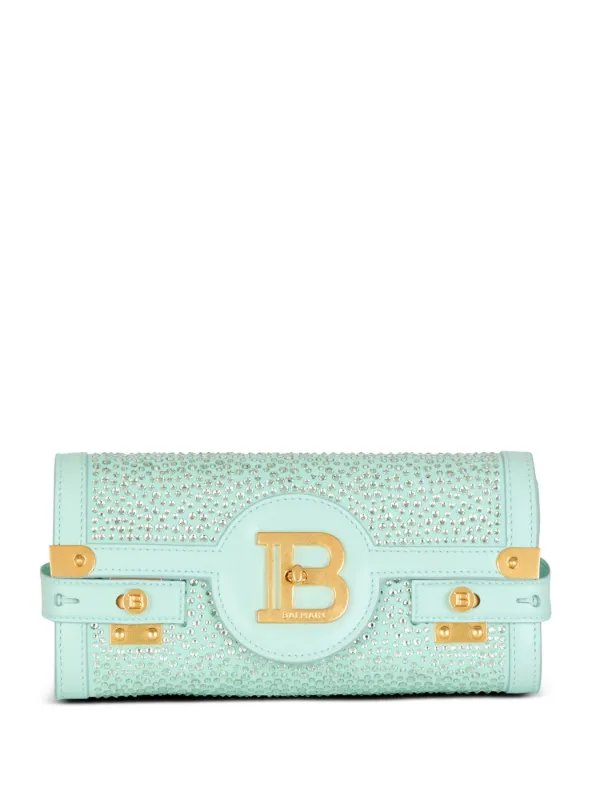Balmain B-Buzz 23 クラッチバッグ | グリーン | FARFETCH JP