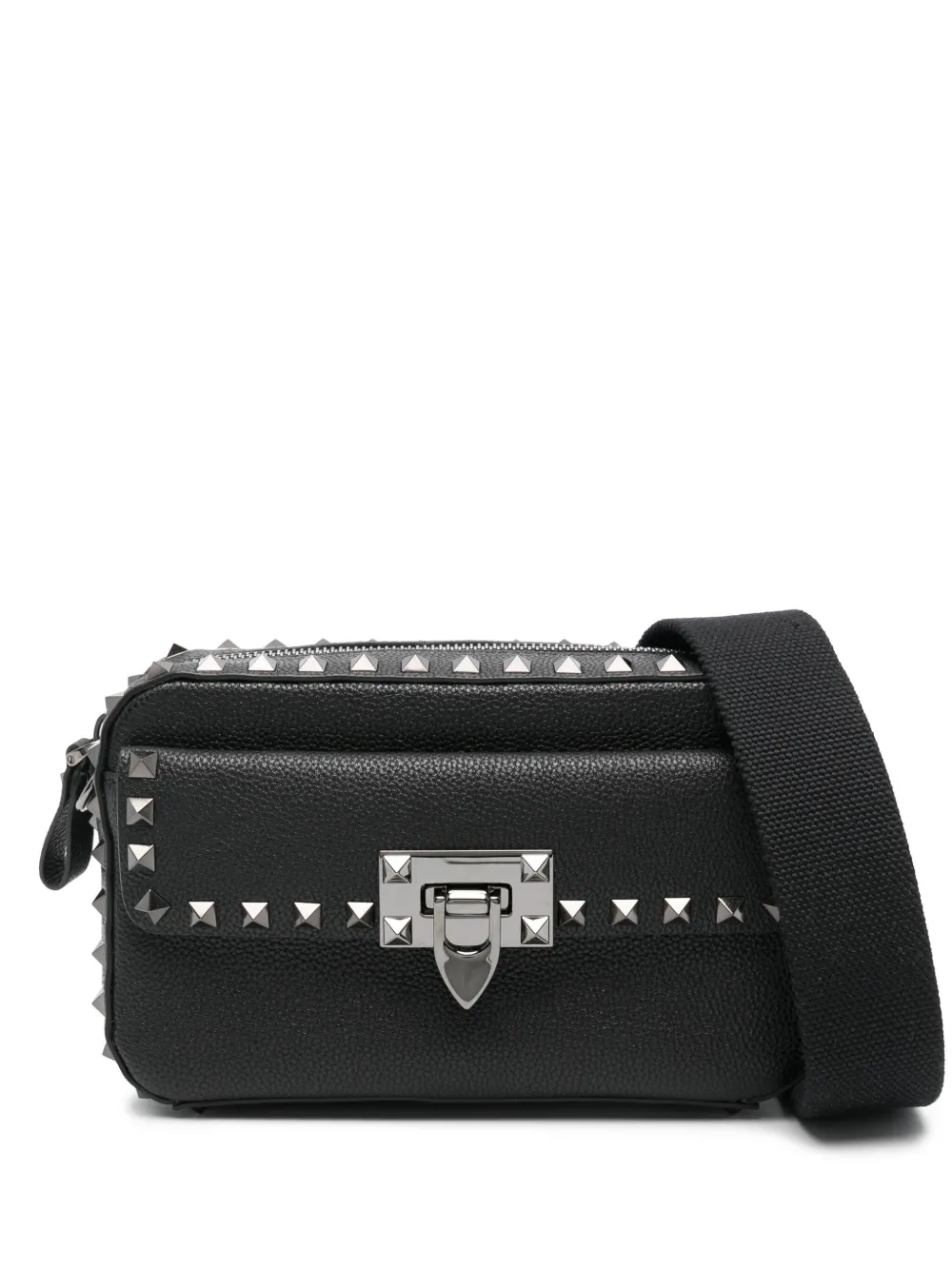 Image 1 of Valentino Garavani Rockstud leather cross body bag