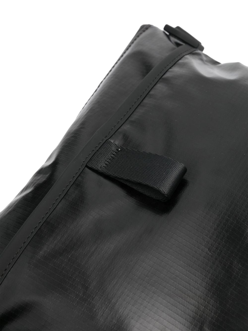 Shop Rains Sibu Musette Ripstop Shoulder Bag In 黑色