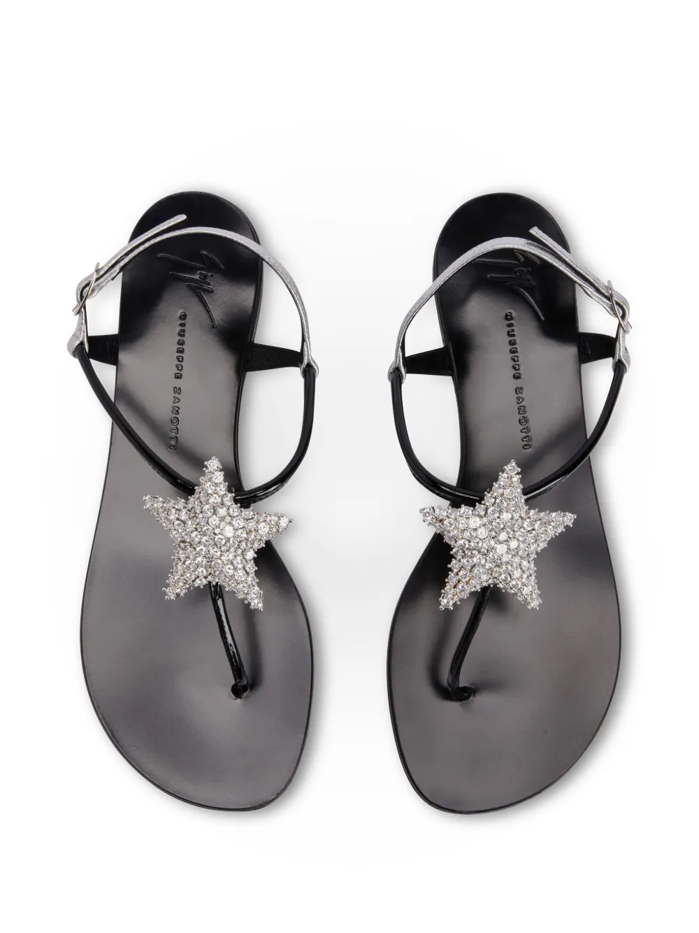 Giuseppe Zanotti Hollie Star sandals Black