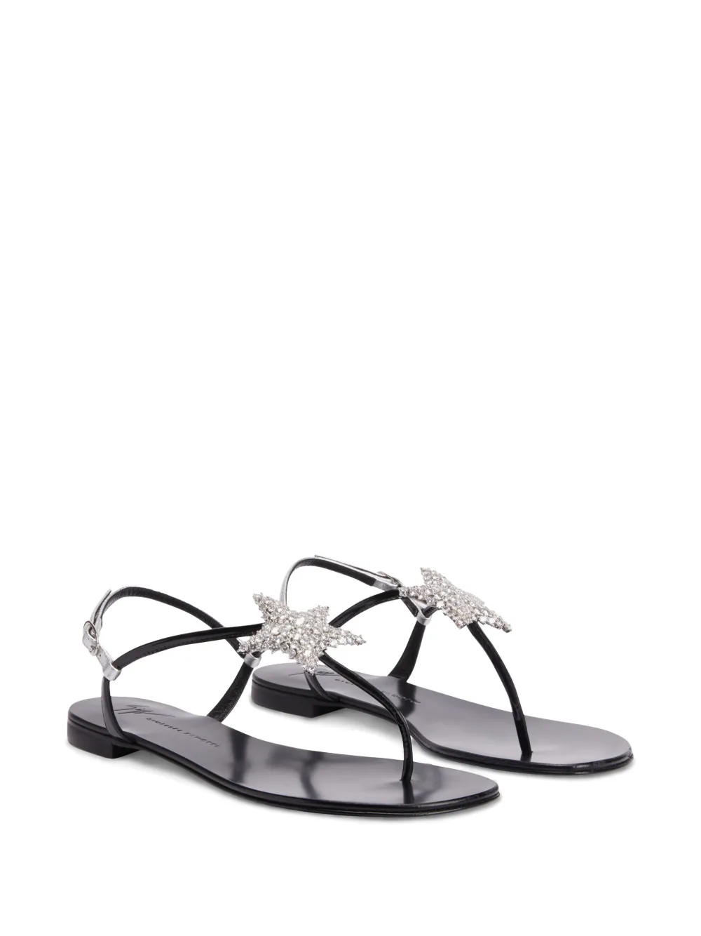 Giuseppe Zanotti Hollie Star sandals Black