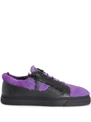 Giuseppe Zanotti Frankie double-zip low-top Sneakers | Pink