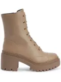 Giuseppe Zanotti Malakhy combat boots - Neutrals
