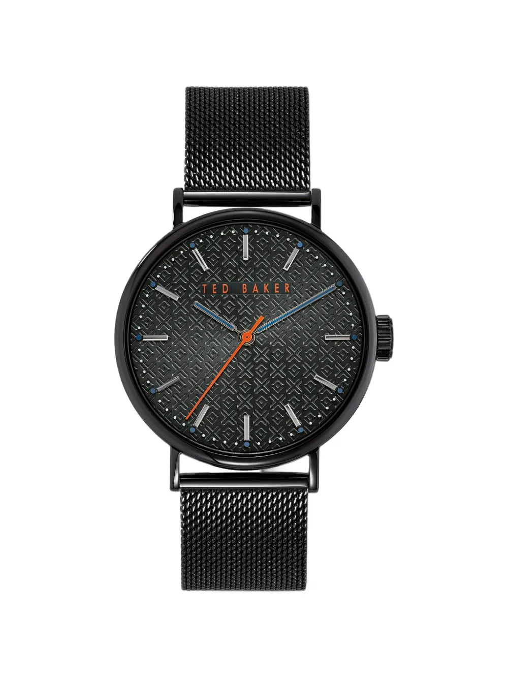 Ted Baker Mimosaa mesh-strap 41mm watch - Nero