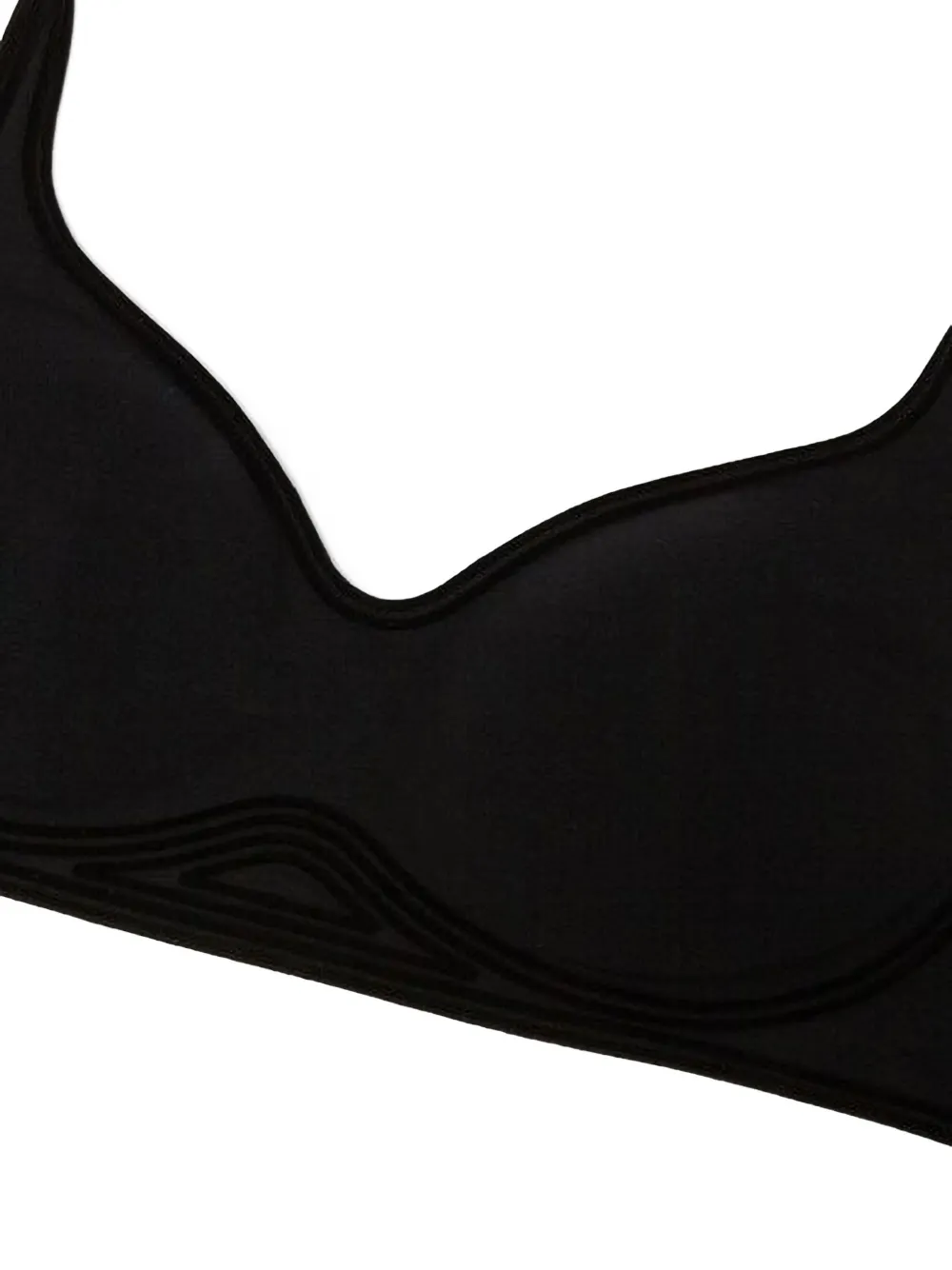 Wolford 3W seamless non-wired bra Zwart