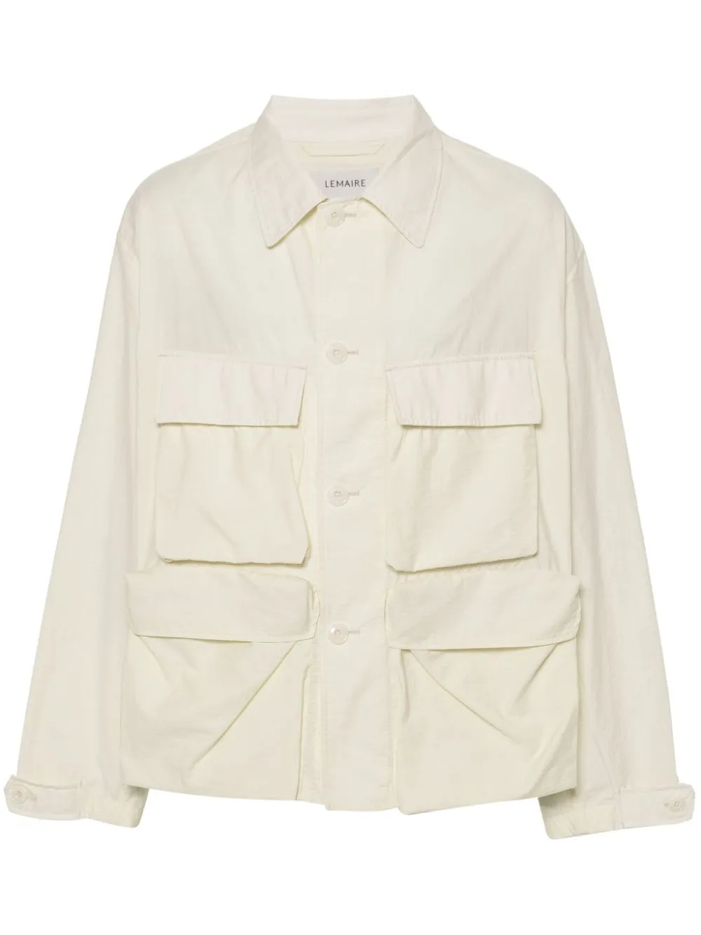 Shop Lemaire Light Field Jacket In Neutrals