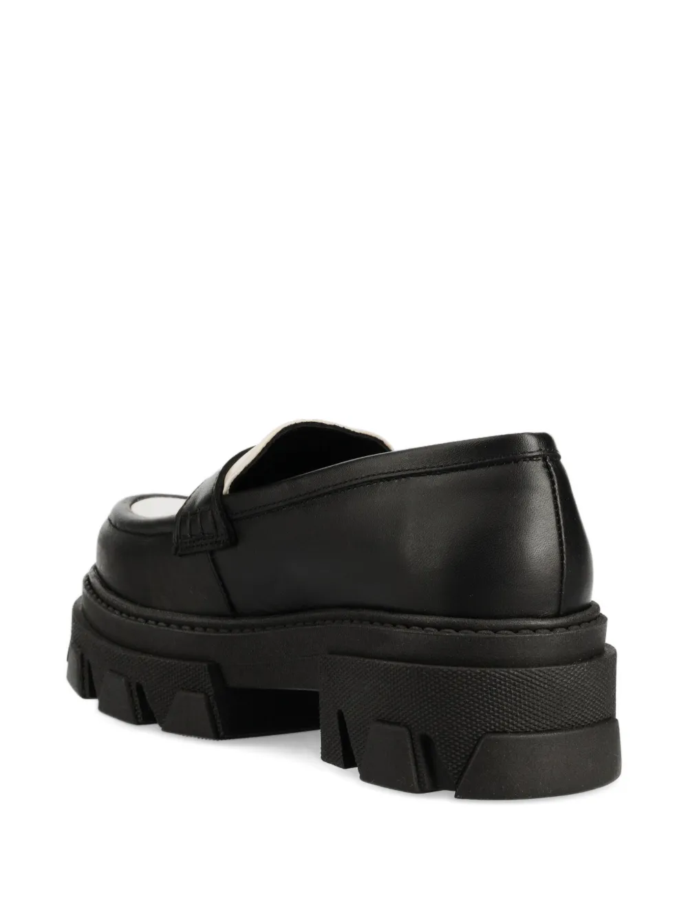 Alohas 55mm Two-tone Platform Loafers In Multi
