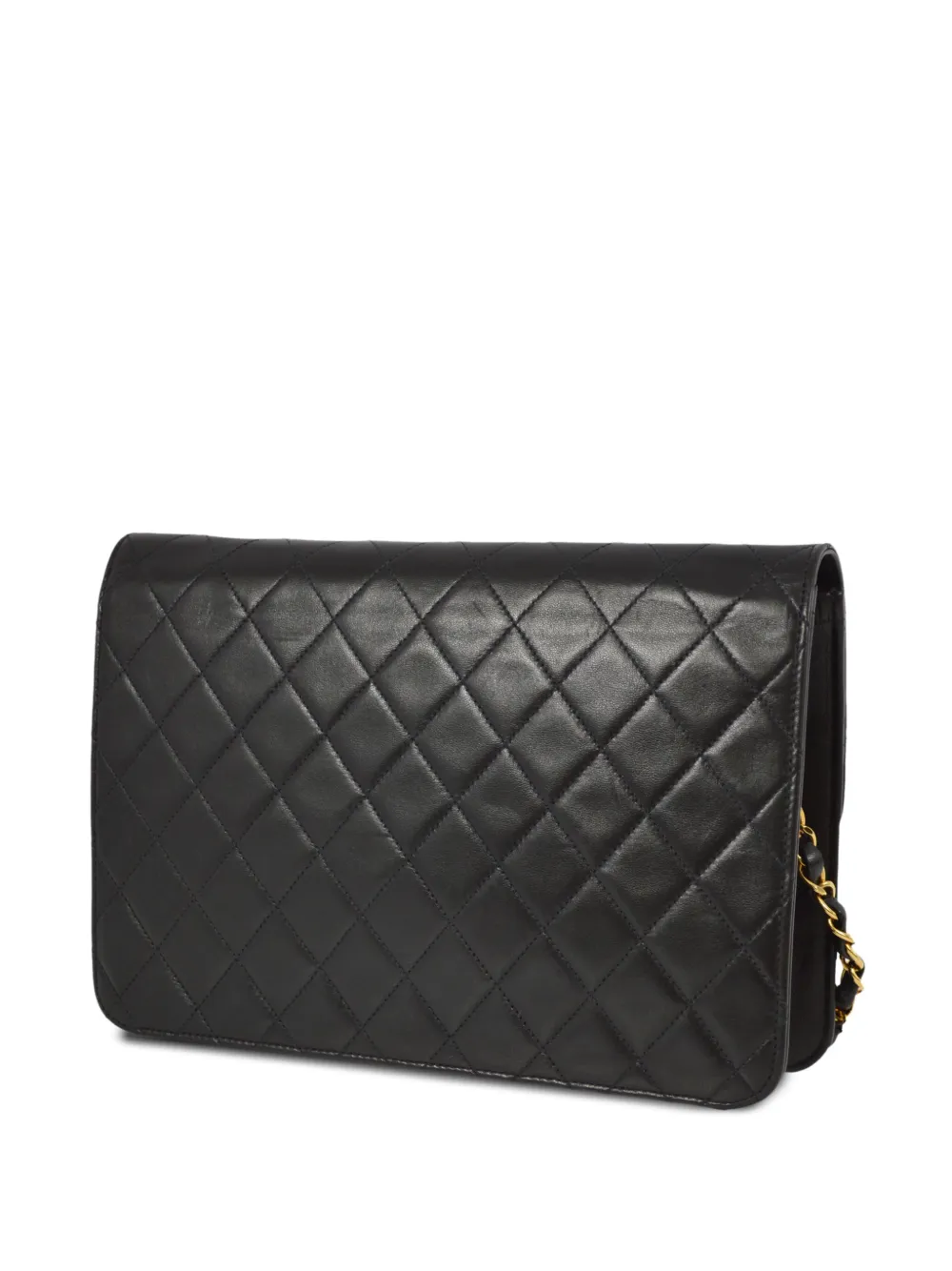 CHANEL Pre-Owned 1998 CC gewatteerde schoudertas - Zwart