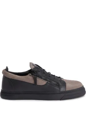 Giuseppe Zanotti Frankie ダブルジップ ローカットスニーカー