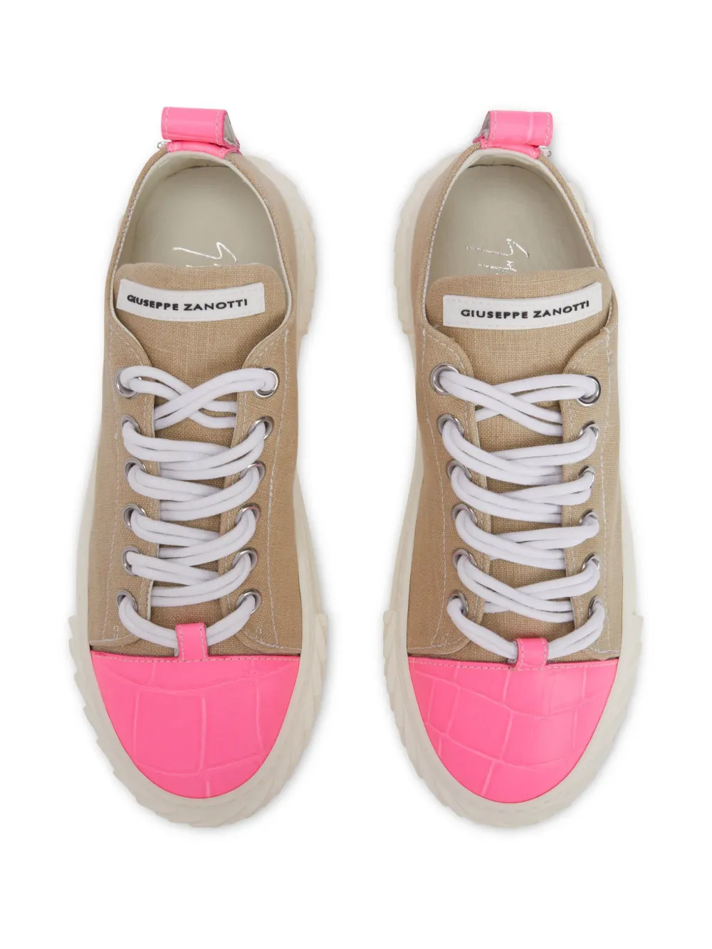 Giuseppe Zanotti Blabber Sneakers In Neutrals