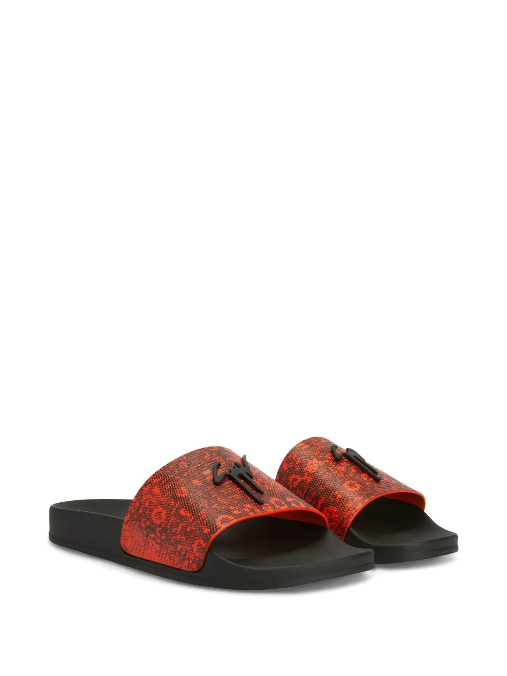 Giuseppe Zanotti Brett slides Red