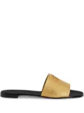 Giuseppe Zanotti Shirley slides - Gold