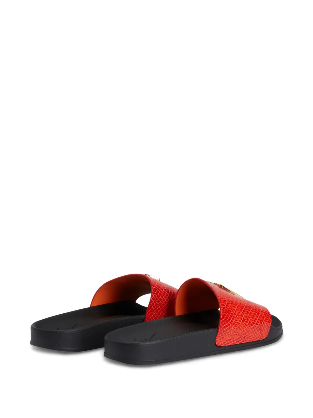 Giuseppe Zanotti Brett slides Red