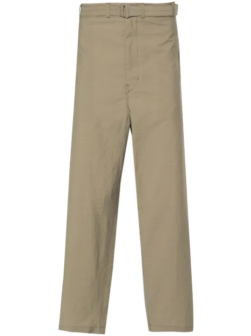 Pantalon fuselé à taille ceinturée - LEMAIRE - Modalova