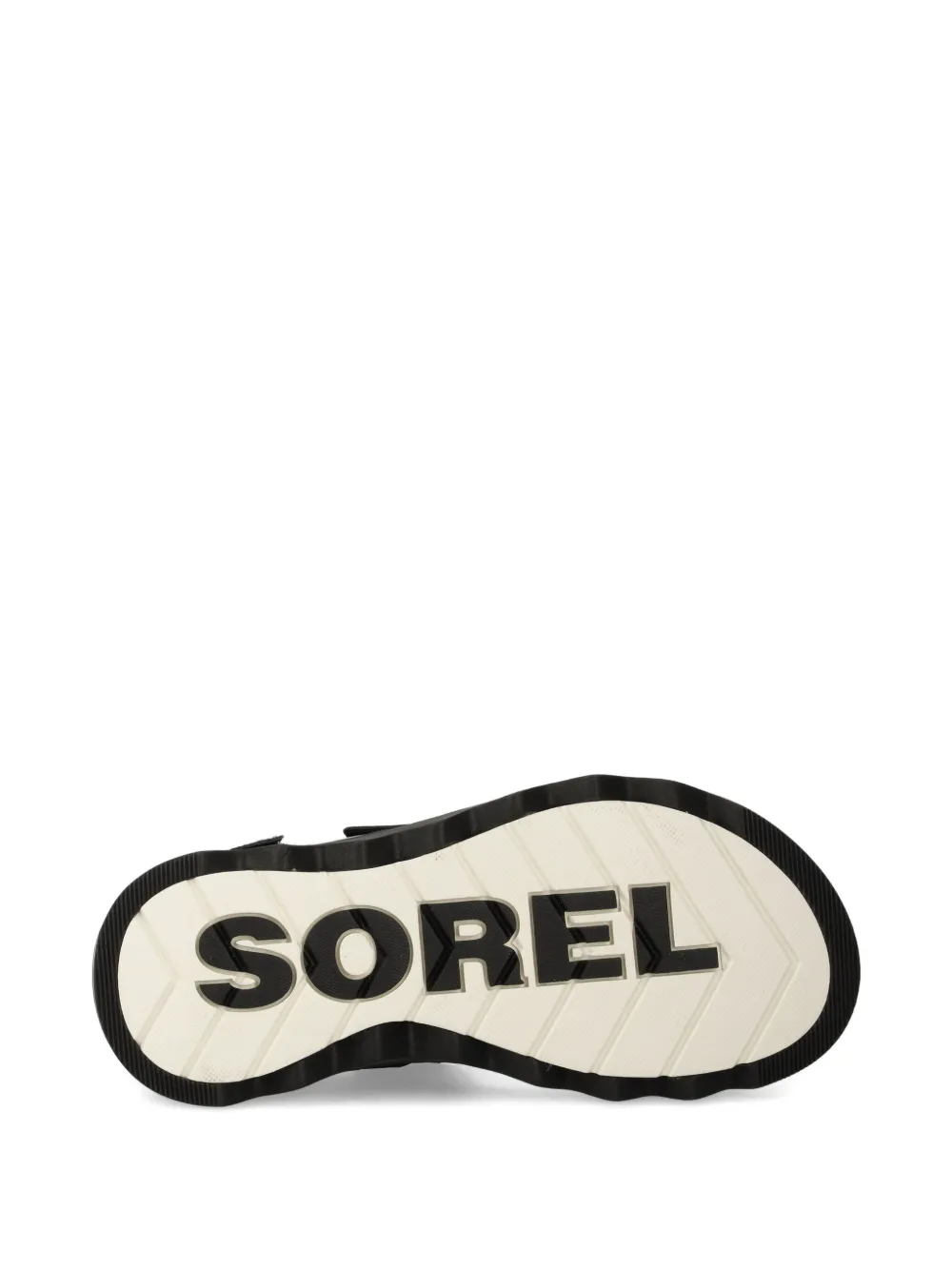 Sorel Padded Strap Sandals In Black