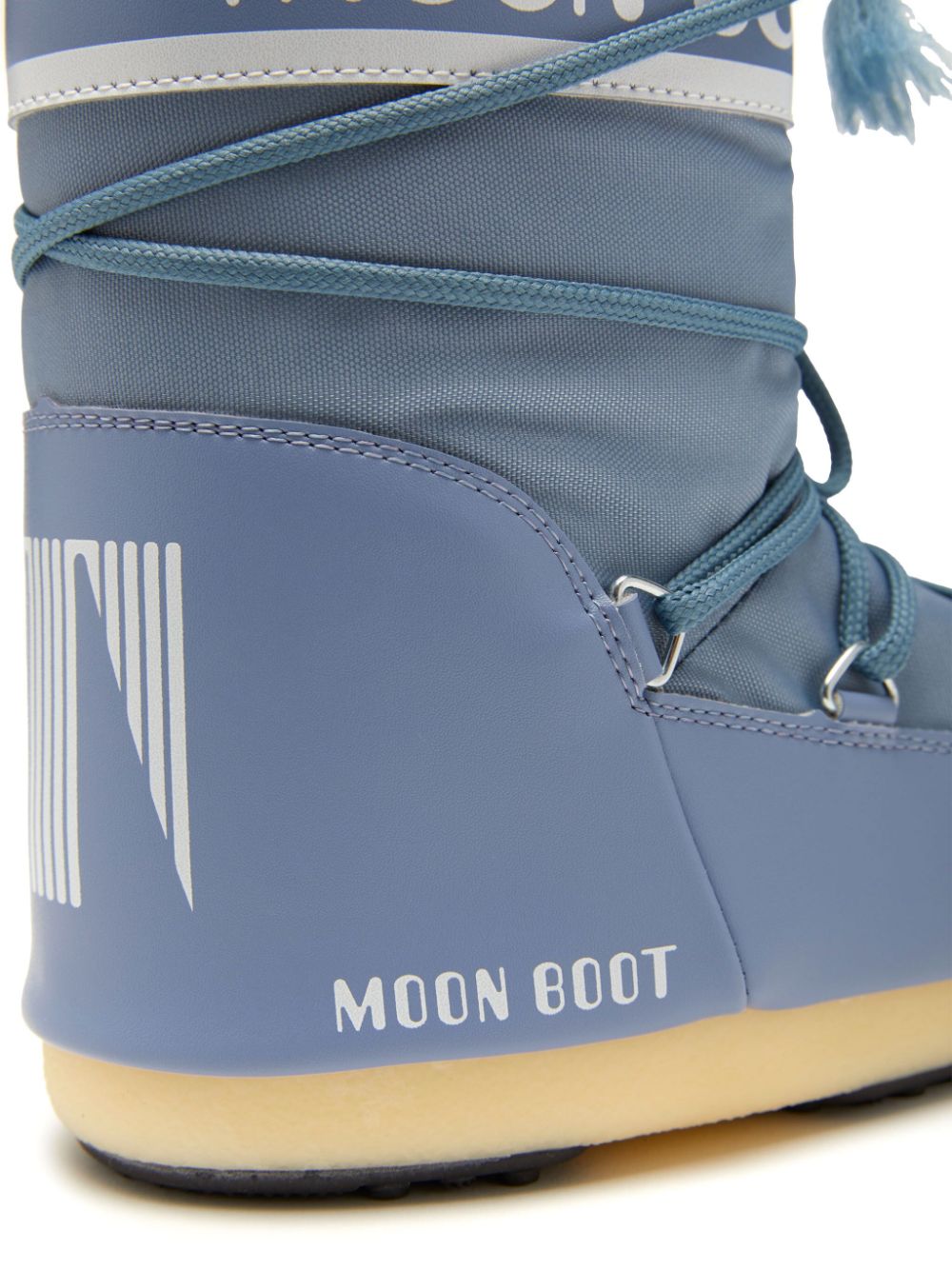 Moon Boot Kids Icon tweekleurige laarzen Blauw